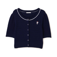 タイニーチャムミニケーブルカーデトップス