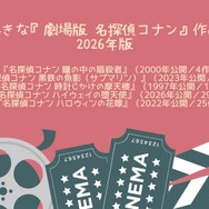 [一番好きな『劇場版 名探偵コナン』作品は？ 2026年版]第1位～第5位を見る