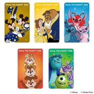 阪急うめだ本店「Disney THE MARKET 2026」購入特典の限定2層式カード（全5種）