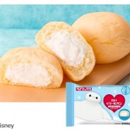 八天堂「Disney ベイマックス白いくりーむパン ミルククリーム」