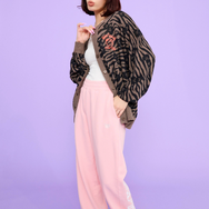 (ハローキティ)パターンカーディガン