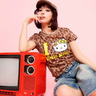 (ハローキティ) Face Tシャツ