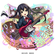 闇属性　★6リズムギター 中野 梓（獣神化）CV：竹達彩奈