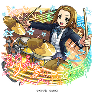 光属性　★6ドラム 田井中 律（獣神化）CV：佐藤聡美