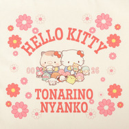 フラワーモチーフトートバッグ