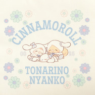 フラワーモチーフトートバッグ