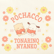 フラワーモチーフトートバッグ