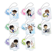 「名探偵コナン　風駆ける天空都市」サンシャイン水族館限定グッズ「トレーディングアクリルスタンドキーホルダー」ランダム8種