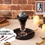 名探偵コナンカフェ　後期メニュー「“犯人”はすぐそこに！？パフェ～凶器を添えて～」