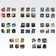 「一番くじ 家庭教師ヒットマンREBORN! リング争奪戦」J賞：ステッカーセット（選べる全8種）