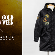 「ALPHA INDUSTRIES」コラボジャケット