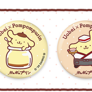 ポムポムプリン、魚べいでおしごと中