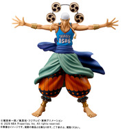 「ワンピース」ギア5ルフィがシュート！エネルはディフェンス!?「NBA」コラボフィギュア第1弾が登場
