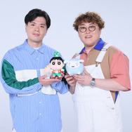 『映画クレヨンしんちゃん 奇々怪々！オラの妖怪バケ～ション』マユリカ ぬいぐるみ（しんのすけ、シロ）スチール