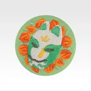 一番くじ TVアニメ『薬屋のひとりごと』E賞：刺繍缶バッジ（ランダム全6種）