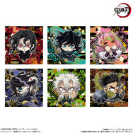 「にふぉるめーしょん 鬼滅の刃ディフォルメシールウエハース 其ノ十四」2026年6月1日より再販　シール1枚（全34種）とウエハース1枚入り