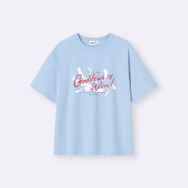 グラフィックT 名探偵コナン（ライトブルー）