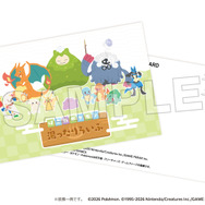 「ぽこ あ ポケモン 湯ったりらいふ」ポストカード