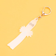 蓄光アクリルキーホルダー ニョロニョロ　価格：1,210円（税込）