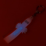蓄光アクリルキーホルダー ニョロニョロ　価格：1,210円（税込）