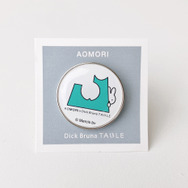 AOMORI×Dick Bruna TABLE　ピンズ1個　¥1,210　（税込み）