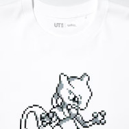 ユニクロ『ポケットモンスター』シリーズUTコレクション第2弾「ポケモン UT」カラー: 00 WHITE　部分アップ