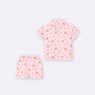 GIRLSサテンパジャマ（半袖＆ショートパンツ）Sanrio characters