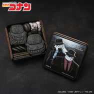 「名探偵コナン」黒ずくめの組織 クッキー缶（ジン＆ウォッカ／ベルモット／バーボン）