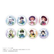 梅雨ver. 描き起こしトレーディング缶バッジ　単品 550円(税込)/BOX 4,400円(税込)