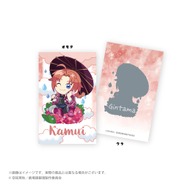 梅雨ver. 描き起こしトレーディングチェキ風カード　単品 385円(税込)/BOX 3,465円(税込)