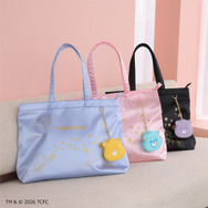 Care Bears™ ゴールドプリント トート 各¥7,700Care Bears™ フェイス ダイカットポーチ 各¥5,940