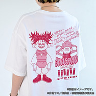 TVアニメ『呪術廻戦』× nhutoons　「ビッグTシャツC（虎杖・脹相）」着用イメージ