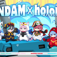 「GUNDAM」×「hololive production」第１弾 ミニキャラデザイン