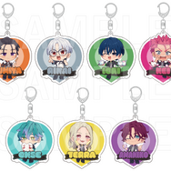 トレーディングアクリルキーホルダー（全7種） 950円(税込) ※ランダムに封入して販売となります。