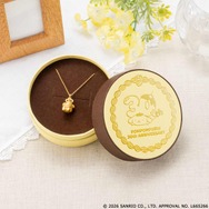 「ポムポムプリン 30周年記念 24金ペンダント」