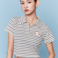 SKIPPER HALF SLEEVE TOP / アイボリー