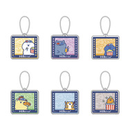 カットフィルム風 重なるアクリルキーホルダー　1,100円(税込)