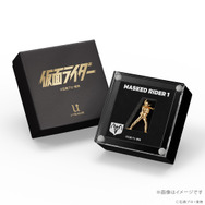 仮面ライダー旧1号　18金ミニフィギュア