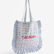 【Cath Kidston × Hello Kitty】 フリルトートバッグ