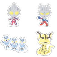ウルトラマン×ヤマダデンキ コラボグッズ「フレークシール ウルトラマンシリーズ デフォルメアート」