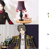 『刀剣乱舞ONLINE』テーブルランプ／加州清光、へし切長谷部