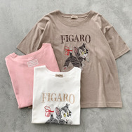 【Disney】ピノキオ/フィガロ刺繍Tシャツ