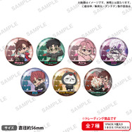 TVアニメ『ダンダダン』　トレーディングホログラム缶バッジ Street Style ver.価格：550円（税込）