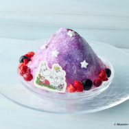 ムーミン谷の星空フラッペ（扇子付き）　1,600円