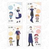 ステッカーシート cafe ver.価格：各880円(税込)