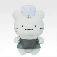 A賞 お料理スタイルなホワイトタイガーくんぬいぐるみ