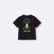 GU「KIDSグラフィックT MINIONS」カラー：09 BLACK