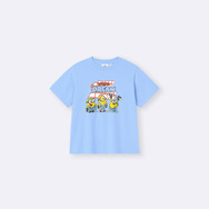 GU「KIDSグラフィックT MINIONS」カラー：62 BLUE