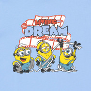 GU「KIDSグラフィックT MINIONS」カラー：62 BLUE部分アップ