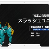 TVアニメ『獣王武神ダンデヴァイン』スラッシュユニコーン